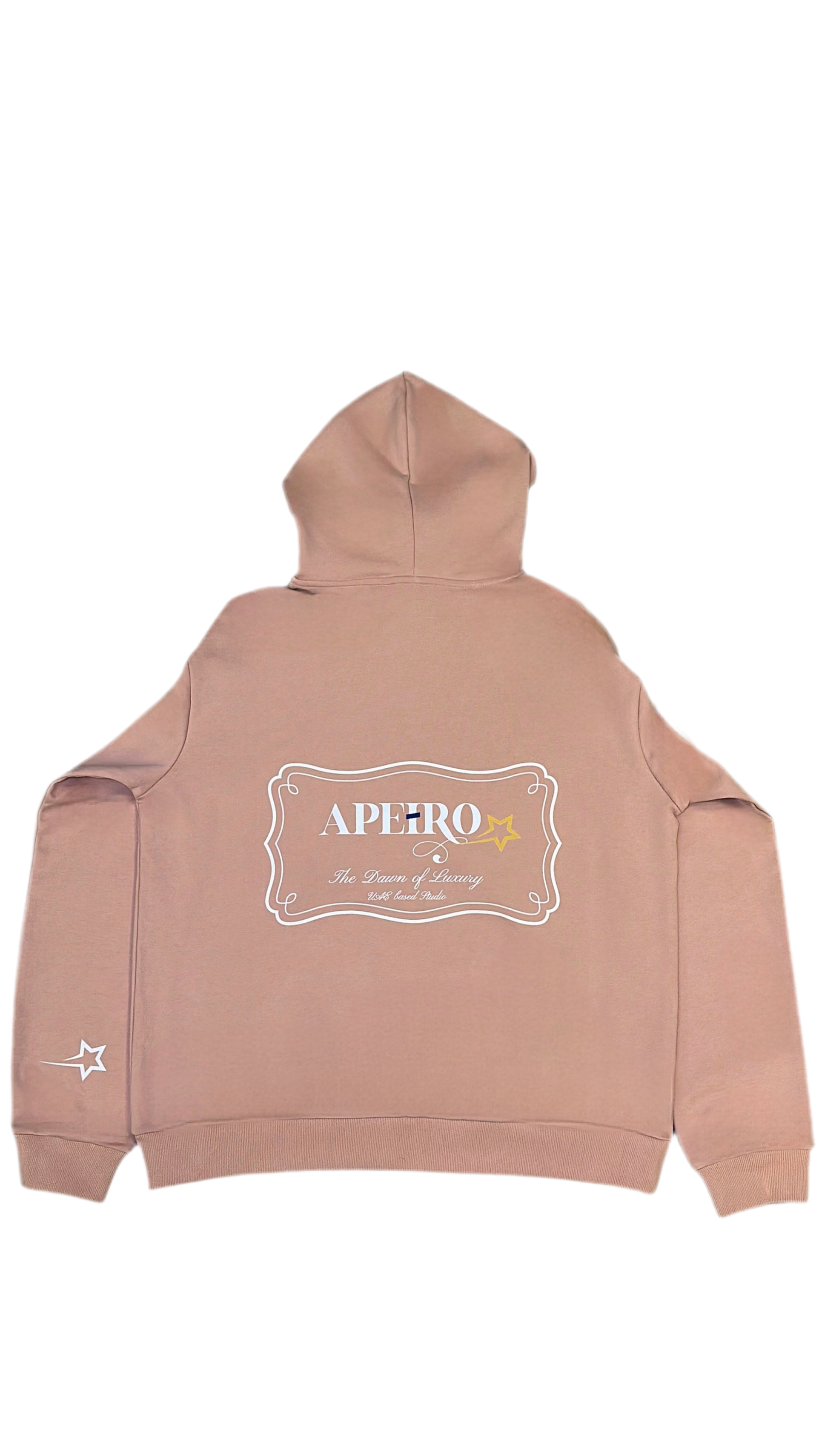Apeiro Sliced Hoodie - Pink