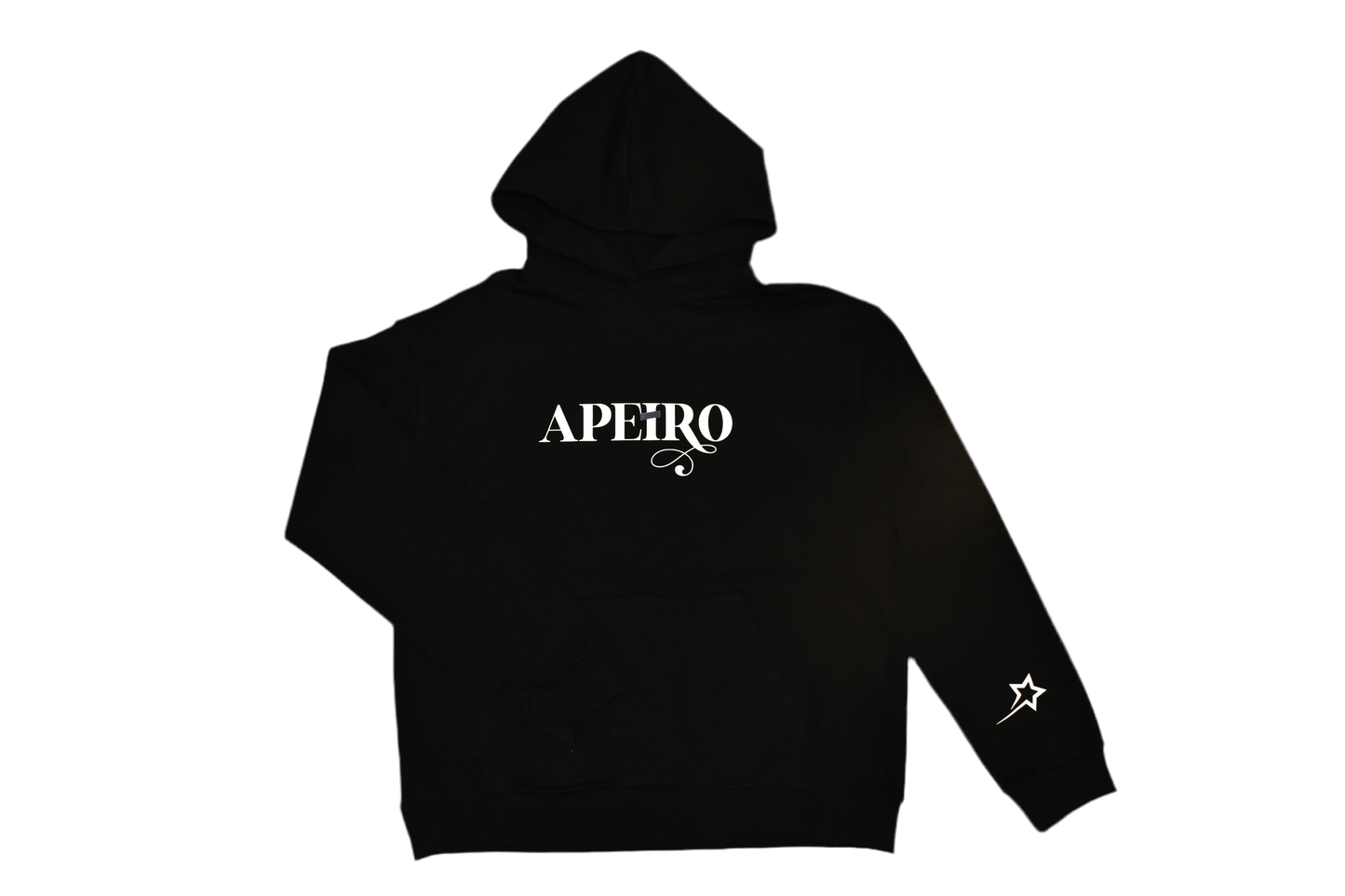 Apeiro Sliced Hoodie - Black
