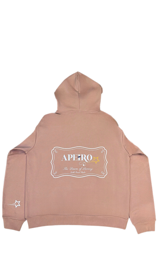 Apeiro Sliced Hoodie - Pink